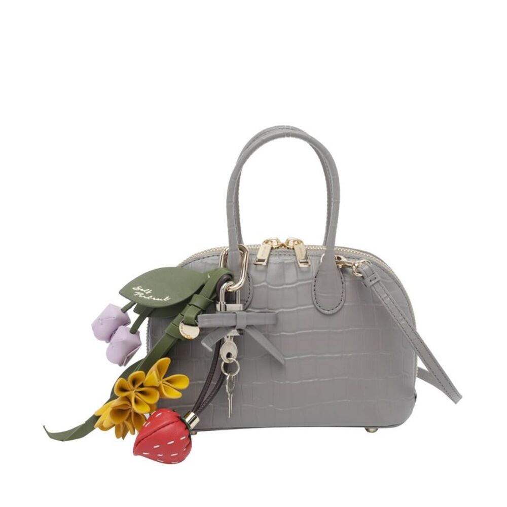 Self Portrait Women Crocodile Print Toast Mini Handbag